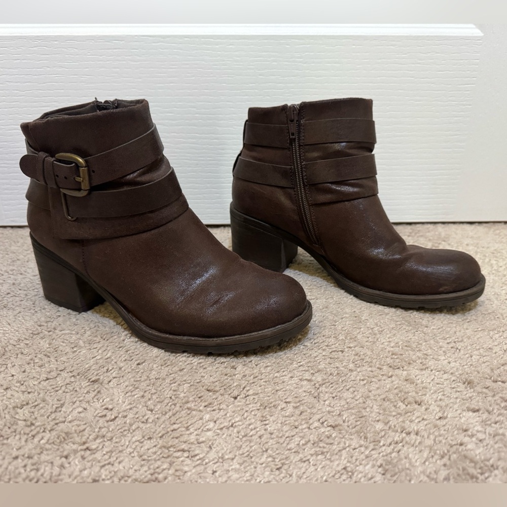Brown Ankle Boots